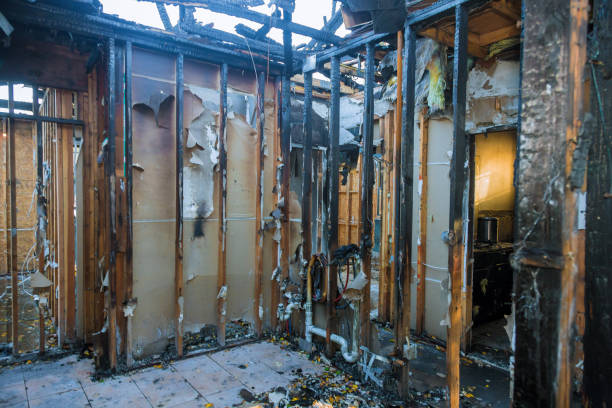 Professional Fire Damage Removal technician working in Cooperstown, NY